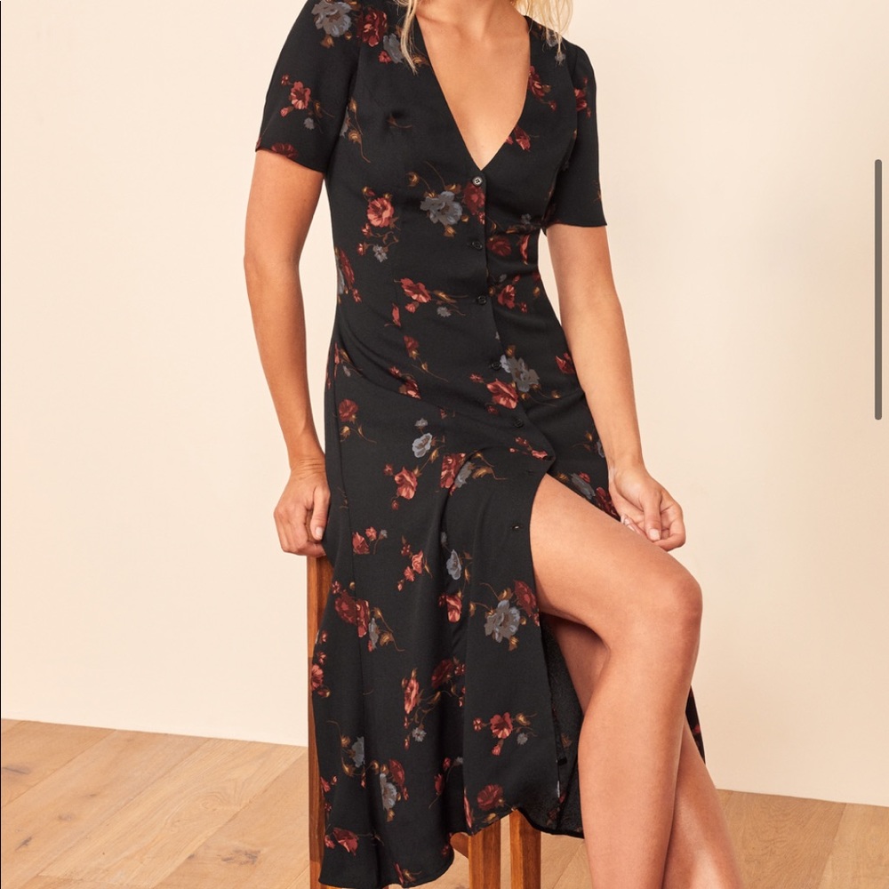 Reformation locklin dress NWOT